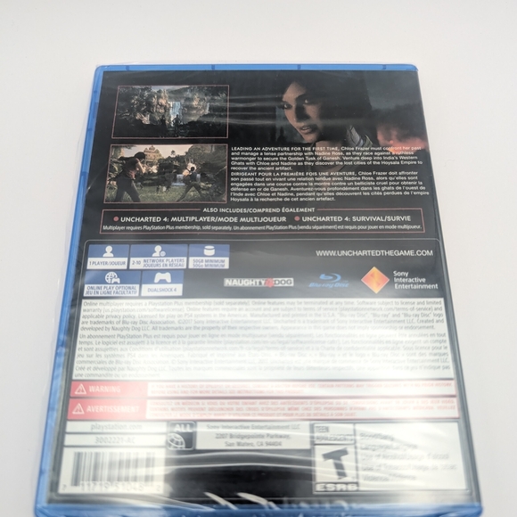 Uncharted: The Lost Legacy & Dragon Ball Fighter - Playstation 4 - PS4 New NIB - Picture 3 of 7